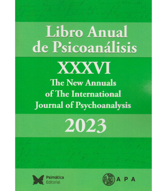 LIBRO ANUAL DE PSICOANALISIS 2023 | AA,VV, | EDITORIAL PSIMATICA | 9788412908404