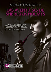 LAS AVENTURAS DE SHERLOCK HOLMES EDICION LETRA GRANDE - 9788412932706