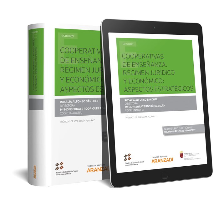 COOPERATIVAS DE ENSEÑANZA REGIMEN JURIDICO Y ECONOMICO - 9788413091587