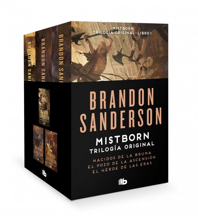 PACK MISTBORN | Sanderson, Brandon | 9788413143187 (B de bolsillo)