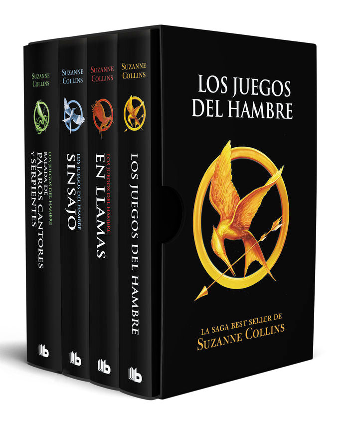 LOS JUEGOS DEL HAMBRE ESTUCHE SAGA COMPLETA | Collins, Suzanne | 9788413144764 (B de bolsillo)