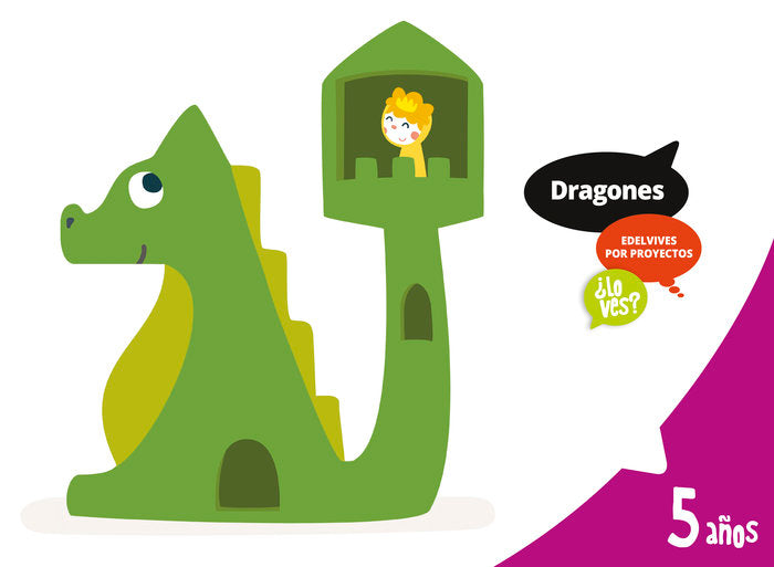 DRAGONES 5AÑOS EI 17 LO VES | AA,VV | 9788414006634 (Edelvives)