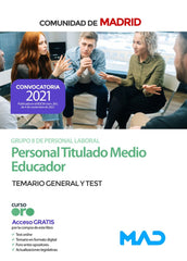 PERSONAL TITULADO MEDIO EDUCADOR MADRID | 7 EDITORES/GARCIA FERNANDEZ, ELENA/SOUTO | MAD | 9788414250747