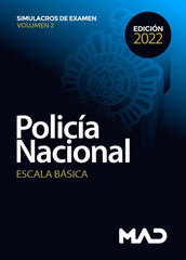 POLICIA NACIONAL ESCALA BASICA SIMULACRO EXAMEN VOLUMEN | VECINO CASTRO, MANUEL | MAD | 9788414257050