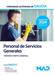 ESCALA PERSONAL SERVICIO GENERALE PSX TEMARIO GENERAL GALIC | AA,VV | MAD | 9788414279380