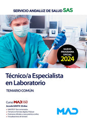TECNICO/A ESPECIALISTA LABORATORIO TEMARIO COMUN SERVICIO A | AA,VV | MAD | 9788414287583
