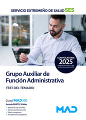 GRUPO AUXILIAR FUNCION ADMINISTRATIVA SERVICIO EXTREMEÑO SA | GOMEZ MARTINEZ, DOMINGO/PEREZ SANCHEZ-RO | MAD | 9788414292136