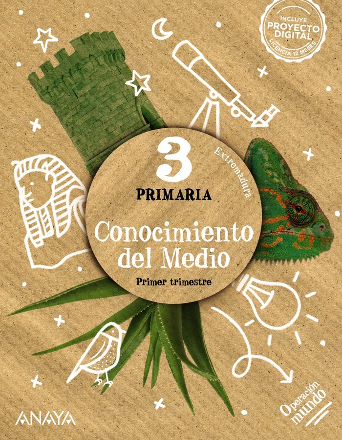 Conocimiento del Medio 3. | Varios autores | 9788414300879 (Anaya Texto)