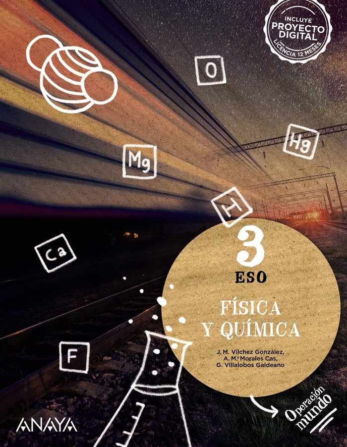 Física y Química 3. | Varios autores | 9788414312568 (ANAYA TEXTO)