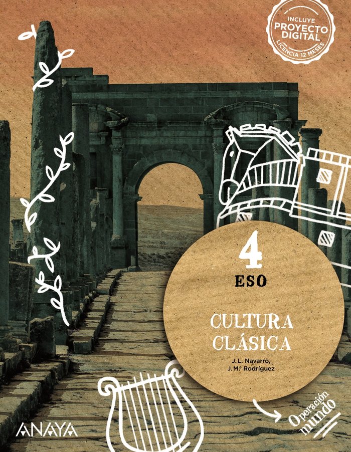 Cultura Clásica 4. | Varios autores | 9788414328934 (ANAYA TEXTO)