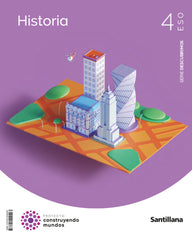 ✅ HISTORIA 4º ESO DESCUBRIMOS CONSTRUYENDO MUNDOS ED 2023 VV.AA. SANTILLANA - 9788414449493