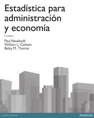 ESTADISTICA PARA ADMINISTRACION Y ECONOMIA 8ª - 9788415552208