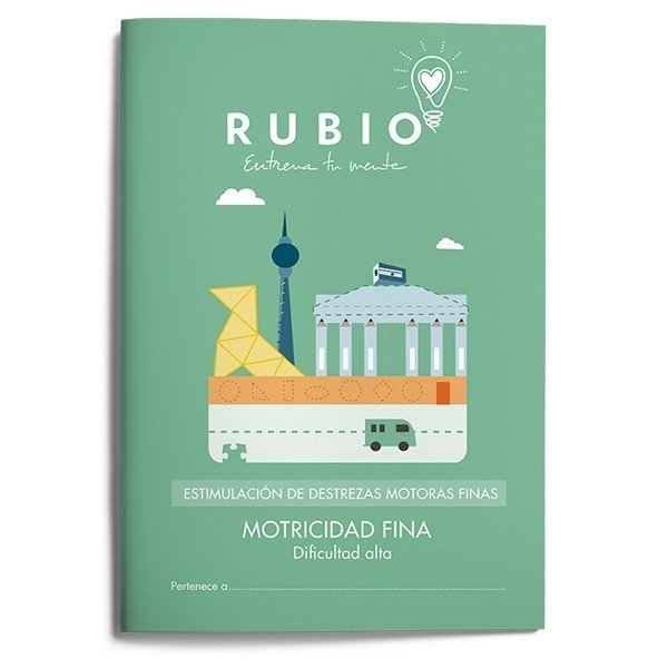RUBIO MOTRICIDAD FINA DIFICUL, ALTA 16 (PARKINSON) | FUNDACION CUADERNOS RUBIO | RUBIO | 9788415971993