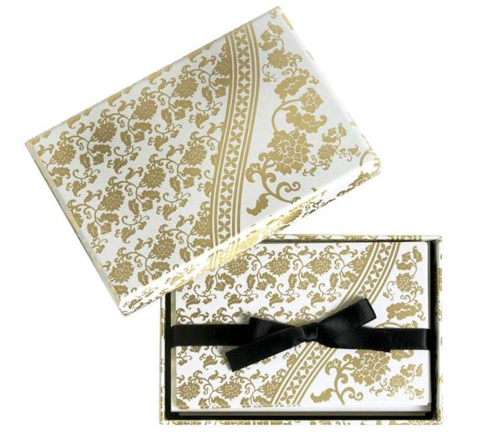 CUADERNO MADAME BUTTERFLY TARJETAS Y SOBRES 1 FLOR OCRE | Nan | 9788416055838 (Boncahier)