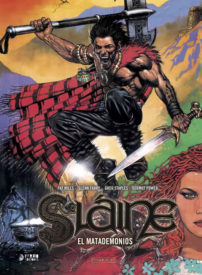 SLAINE 1 EL MATADEMONIOS | Mills,pat/fabry,glenn | 9788416428090 (Yermo editorial)