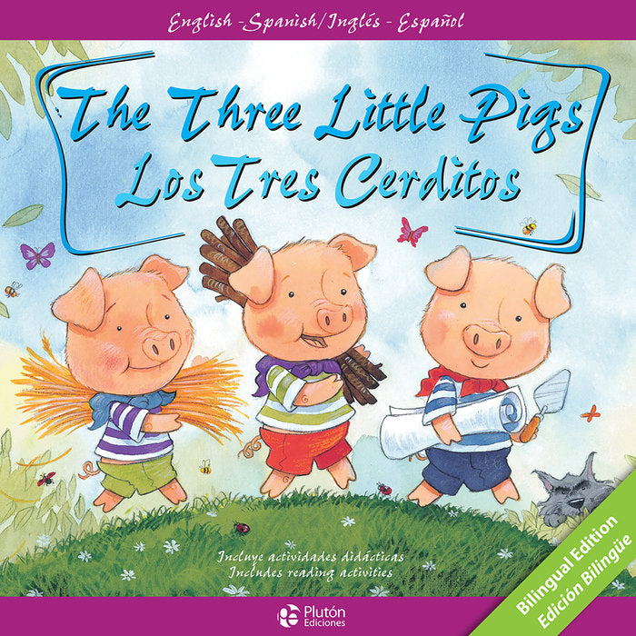 THE THREE LITTLE PIGS TRES CERDITOS,LOS | Aa,vv, | 9788417079000 (Pluton kids)