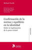 CONFIRMACION DE LA NORMA Y EQUILIBRIO EN LA IDENTIDAD SOBR - 9788417466602
