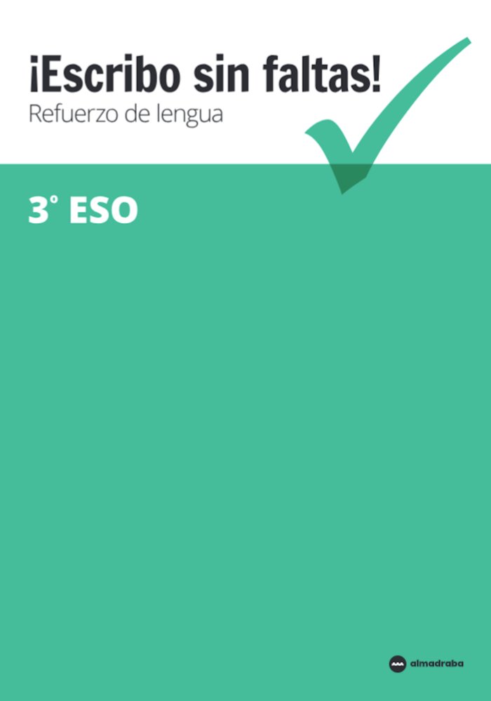 ¡ESCRIBO SIN FALTAS! 3 | Castellnou | 9788417563110 (ALMADRABA TEXTO)