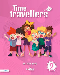 TIME TRAVELLERS BLUE 2º de Primaria WB 22 | AA,VV | 9788417911560 (Milton)
