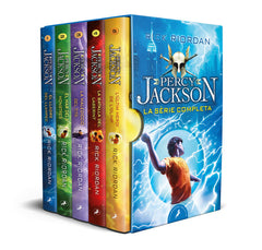 ESTUCHE PERCY JACKSON | Riordan,rick | 9788418173738 (Salamandra bolsillo)