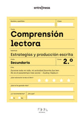 Entrelíneas 2. Comprensión lectora, estrategias y producción escrita | Varios autores | 9788418353635 (VOCA EDITORIAL)