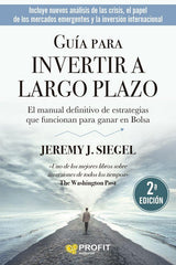GUIA PARA INVERTIR A LARGO PLAZO | SIEGEL,JEREMY J | PROFIT EDITORIAL | 9788418464829