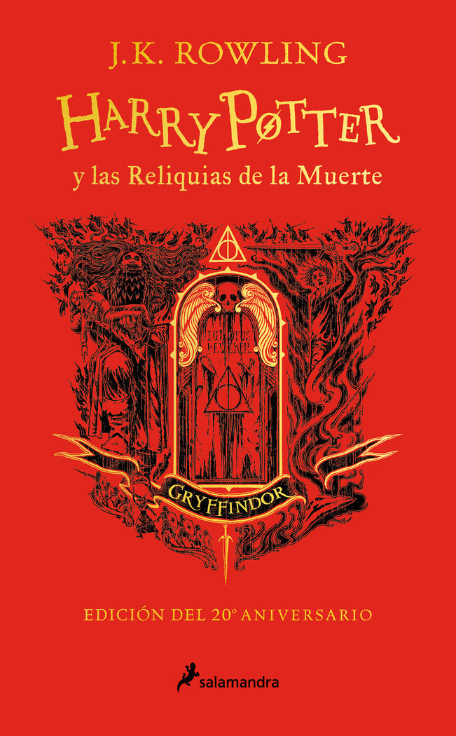 HARRY POTTER 7 RELIQUIAS MUERTE GRYFFINDOR 20 ANIVERSARIO | Rowling,j,k, | 9788418797057 (Salamandra infantil y juvenil)
