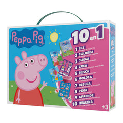 MALETIN 10 EN 1 - PEPA PIG | PLAY TIME IMAGILAND | 1 UNIDAD | 9788418861048