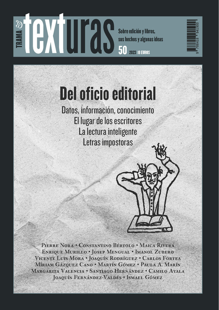 TEXTURAS 50 DEL OFICIO EDITORIAL | VARIOS AUTORES | TRAMA | 9788418941900