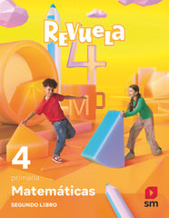 ✅ MATEMATICAS 4º EDUCACION PRIMARIA TRIMESTRES TEMATICOS PROYECTO REVUELA ED 2023 MEC VV.AA. EDICIONES SM - 9788419102713