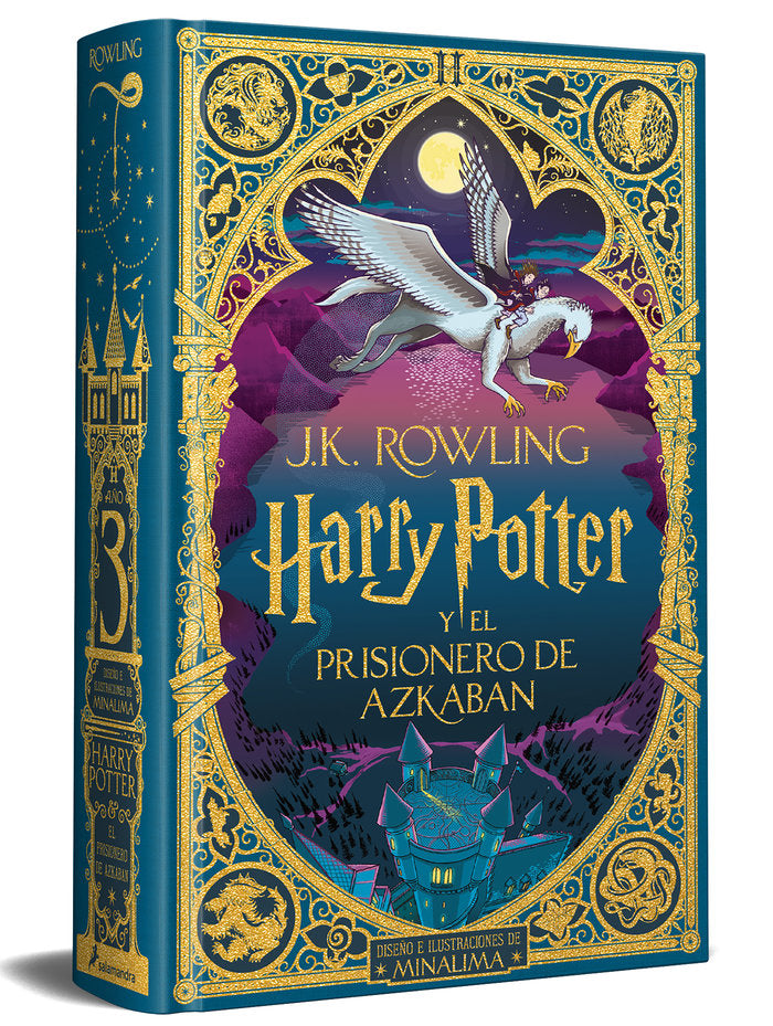 HARRY POTTER 3 Y EL PRISIONERO DE AZKABAN ED MINALIMA HARRY | J K Rowling | 9788419275202 (Salamandra infantil y juvenil)