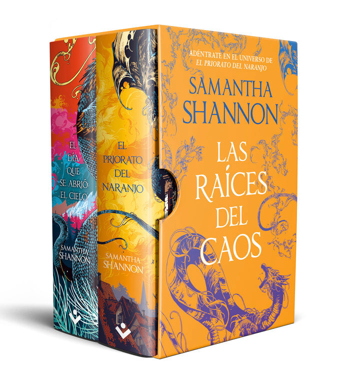ESTUCHE SAMANTHA SHANNON CONTIENE EL PRIORATO DEL NARANJO E | Samantha Shannon | 9788419498601 (Roca bolsillo)