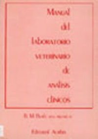 MANUAL DE LABORATORIO VETERINARIO DE ANALISIS CLINICOS - 9788420004891