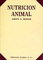 NUTRICION ANIMAL - 9788420006628