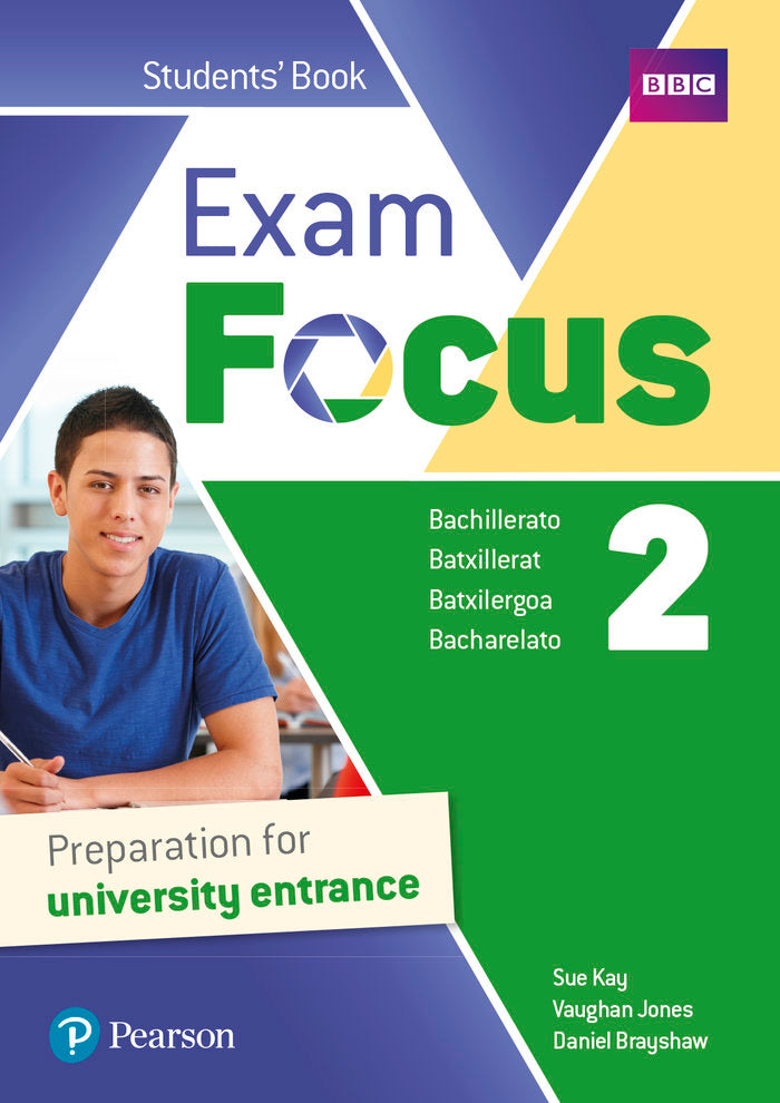 ✅ EXAM FOCUS 2 ST PRINT & DIGITAL INTERACTIVES I KAY, SUE I PEARSON EDUCACION I 9788420573885