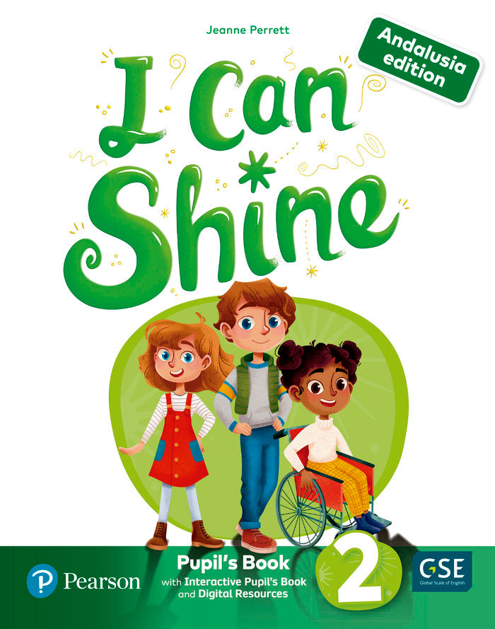 I CAN SHINE 2º de Primaria ST ANDALUCIA 23 | PERRETT, JEANNE | 9788420577524 (Pearson Educacion)
