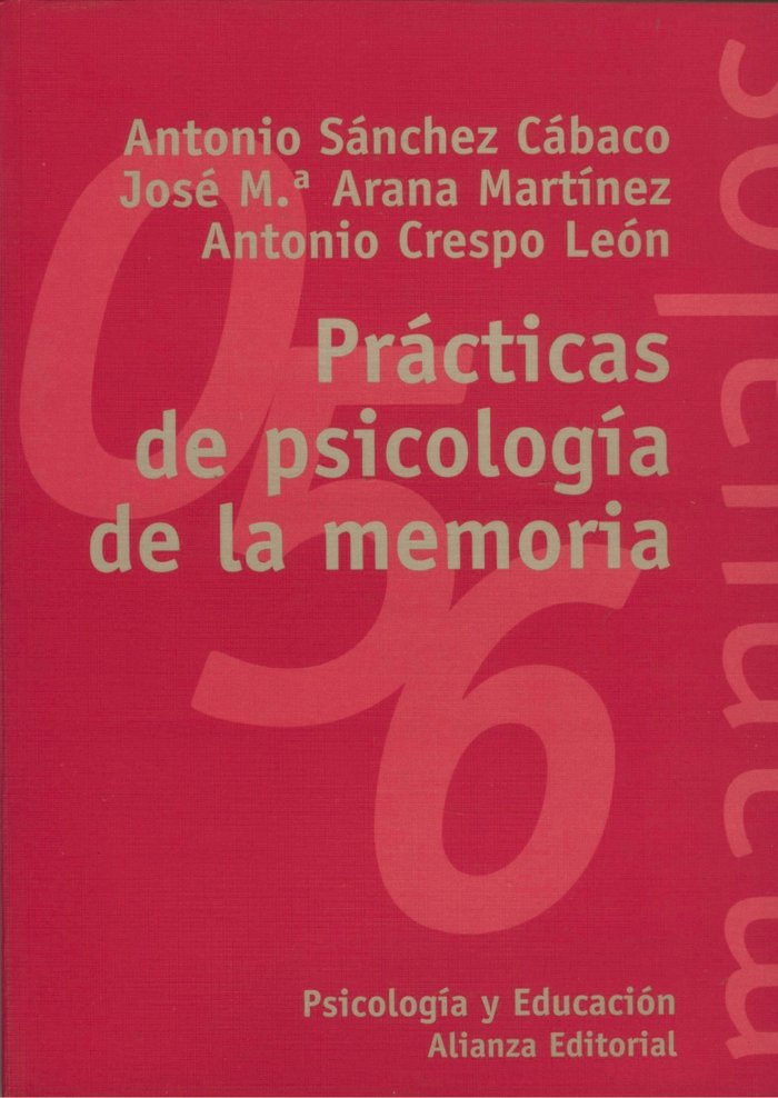 PRACTICAS DE PSICOLOGIA DE LA MEMORIA - 9788420687186