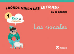 CUADERNO 1 3AÑOS EI 24 DONDE VIVEN LAS LETRAS | Varios Autores | 9788421881699 (Casals)