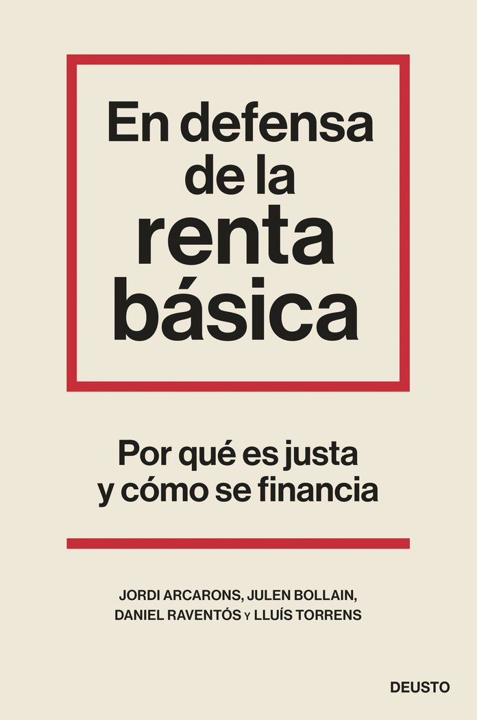 EN DEFENSA DE LA RENTA BASICA - 9788423435524