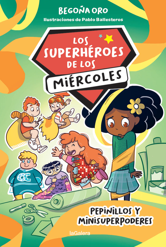 LOS SUPERHEROES DE LOS MIERCOLES 2 PEPINILLOS Y MINISUPERPO | Oro Pradera, Begoña | 9788424674267 (La galera)
