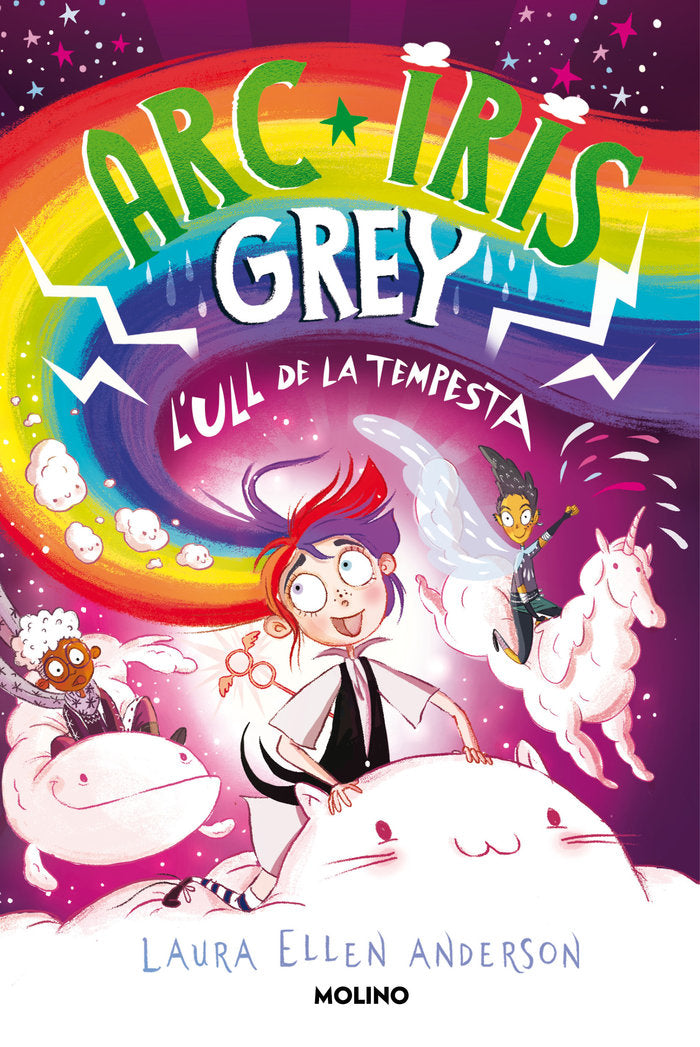 ARC IRIS GREY 2 - ARC IRIS GREY I L'ULL DE LA TEMPESTA I Anderson, Laura Ellen I Molino I 9788427226210