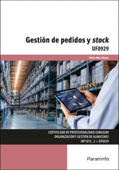 UF0929 GESTION DE PEDIDOS Y STOCK | MAS ALIQUE, PEDRO | PARANINFO | 9788428358859