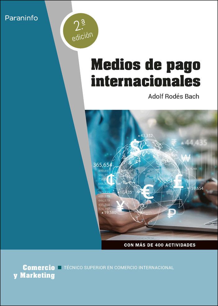 MEDIOS DE PAGO INTERNACIONALES 2ª EDICION 2024 | RODES BACH,ADOLF | PARANINFO | 9788428363259