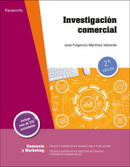 INVESTIGACION COMERCIAL 2ª EDICION 2024 | MARTINEZ VALVERDE,JOSE FULGENCIO | PARANINFO | 9788428363266