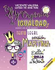 LEY ORGANICA DE IGUALDAD VERSION MARTINA - 9788430982165