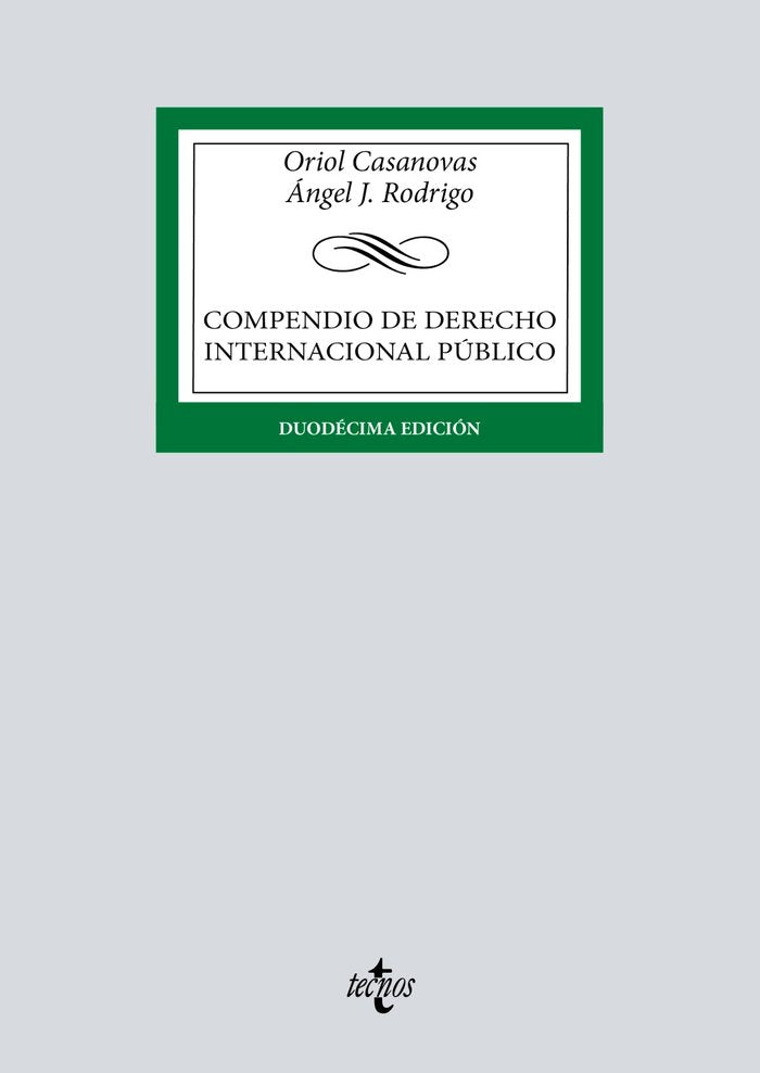 COMPENDIO DE DERECHO INTERNACIONAL PUBLICO - 9788430988150