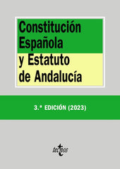 CONSTITUCION ESPAÑOLA Y ESTATUTO DE ANDALUCIA 3ªED - 9788430988471
