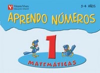 APRENDO NUMEROS 1 3-4 AÑOS 08 EI VICMAT03EI | Varios Autores | 9788431669799 (Vicens Vives)