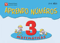 APRENDO NUMEROS 3 3-4 AÑOS 08 EI VICVAR03EI | Varios Autores | 9788431671358 (Vicens Vives)