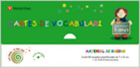 ESPIRAL COLORS 1 CARTES VOCABULARI 3 ANYS 10 BALEARES | Varios Autores | 9788431698454 (Vicens Vives)